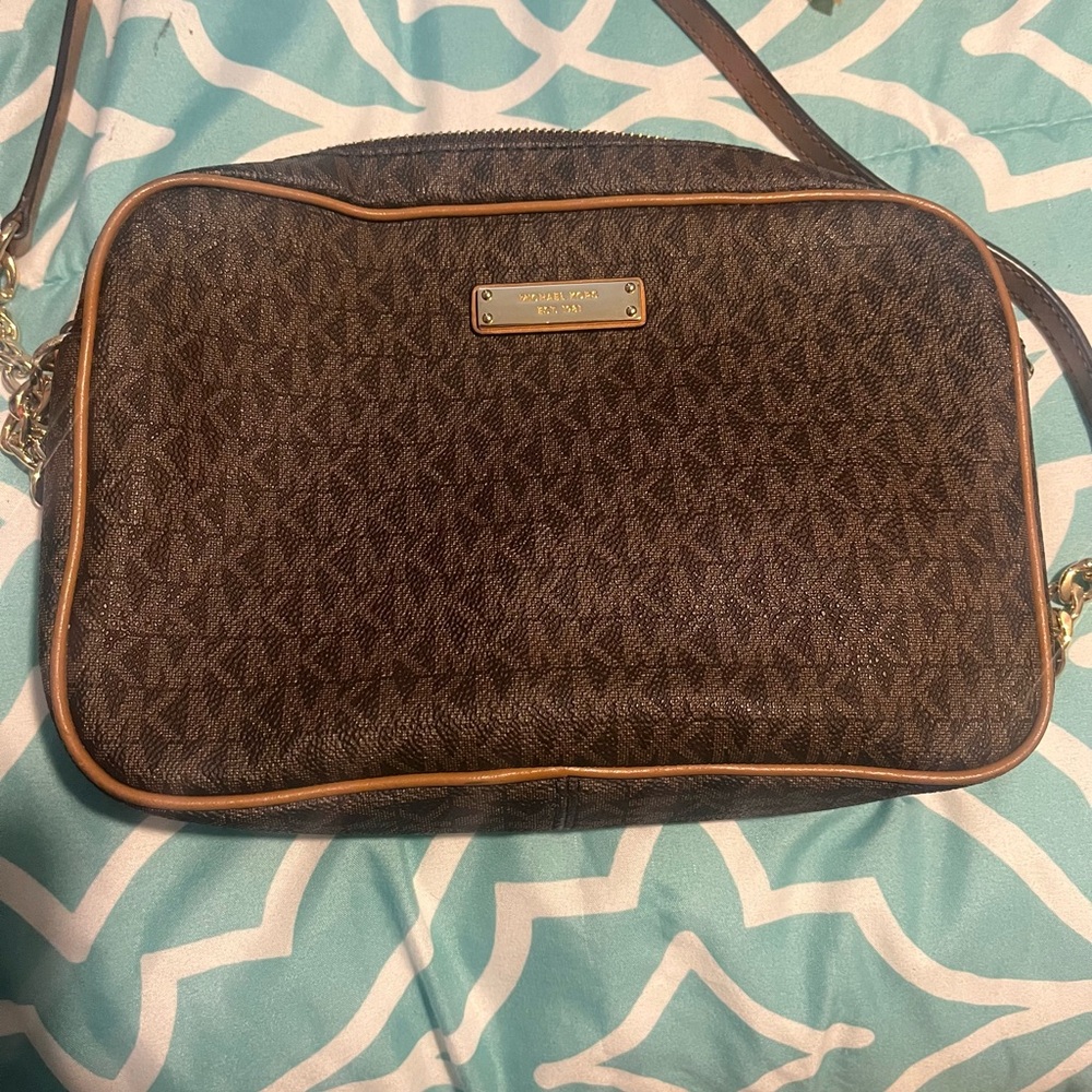 Michael Kors Brown Crossbody Bag